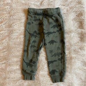 H&M Toddler Boys Dinosaur Print Jogger Pants